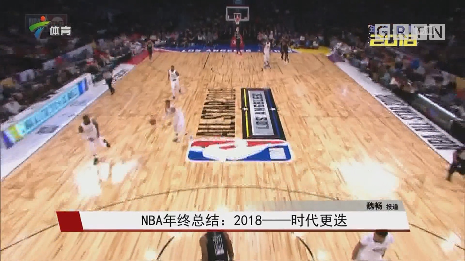 [NBA]斯玛特断球送长传 詹姆斯上反篮得分